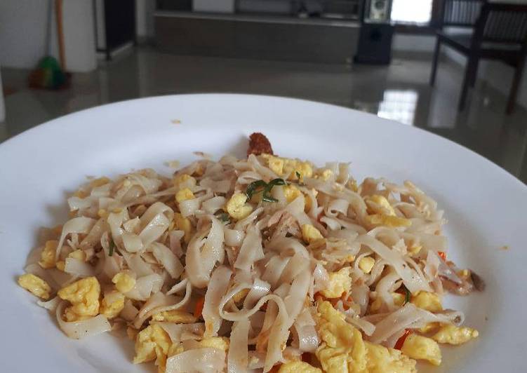 gambar untuk resep makanan Fettuchini egg tuna ala anak kos