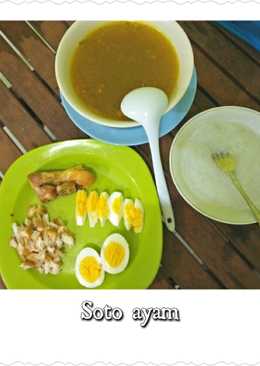 Soto ayam instan sarapan #5
