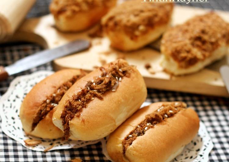 Resep Beef Floss Bun aka Roti Abon mini,-step by step- ^^ Oleh Tintin
Rayner