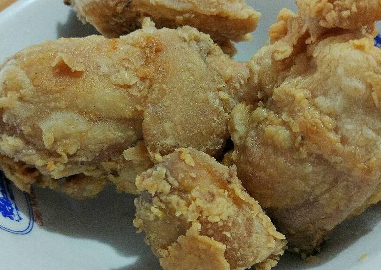 resep masakan Ayam Goreng Tepung Simpel dan Kilat