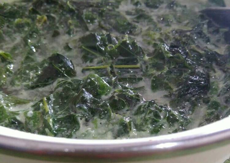 gambar untuk resep Sayur bobor daun singkong