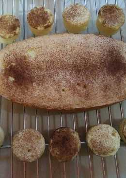 Cinnamon whipcream cake