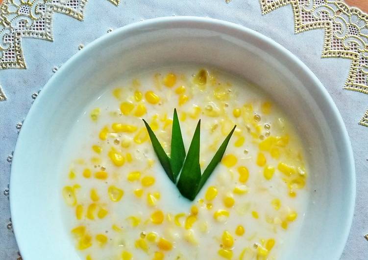 gambar untuk resep makanan Bubur Jagung Manis