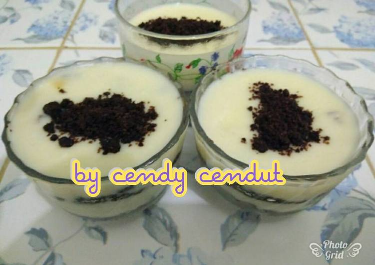 cara membuat Cheesecake lumer oreo