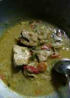 Kare sayur pedas ikan tuna