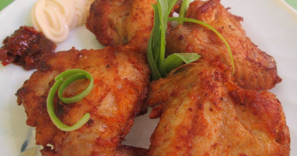 Resep Spicy Wings ala Indonesia ala Hening Dian Paramita