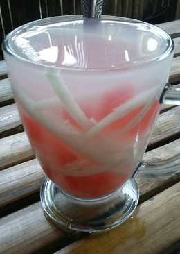 Es Kelica (Kelapa Leci Agar)