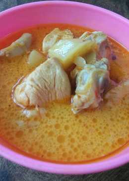 Kari ayam kentang sederhana