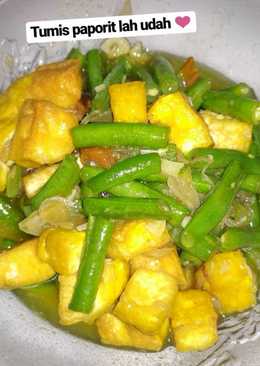Tumis Buncis Tahu