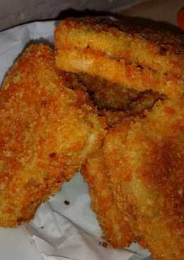 Roti goreng coklat keju