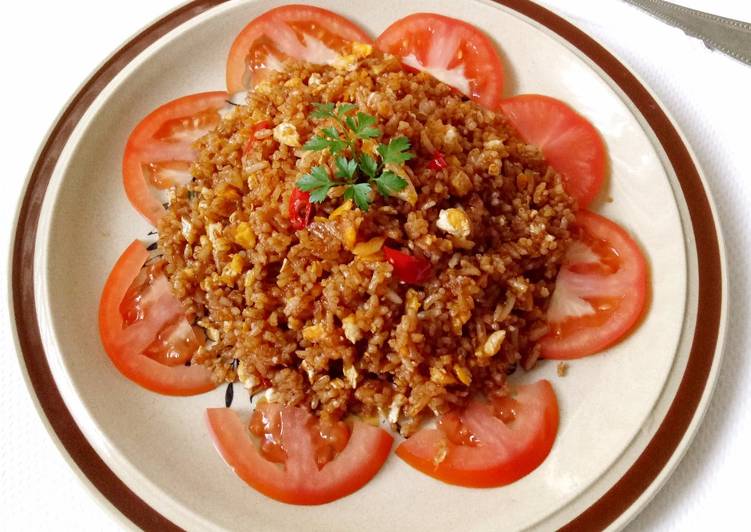 gambar untuk resep makanan Nasi Goreng Terasi Simple