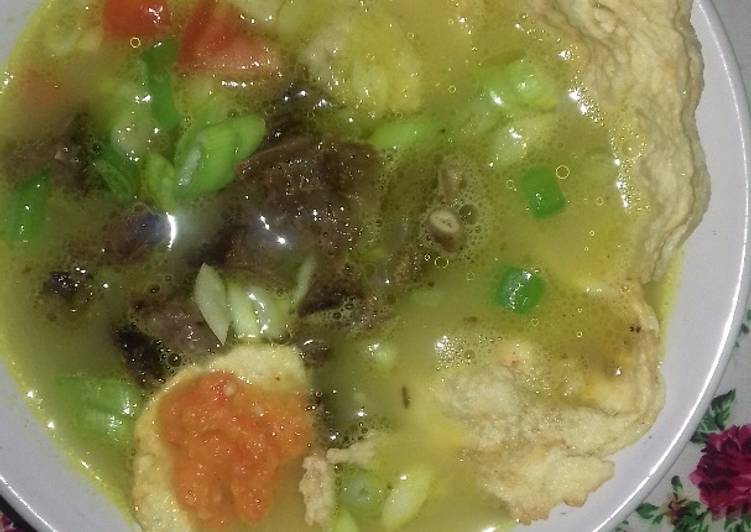 gambar untuk resep Soto betawi