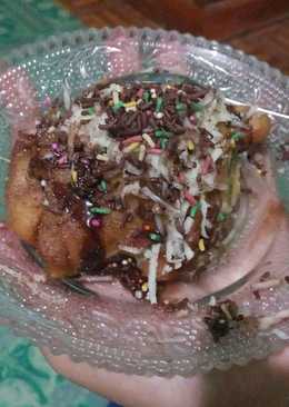 Pisang goreng toping