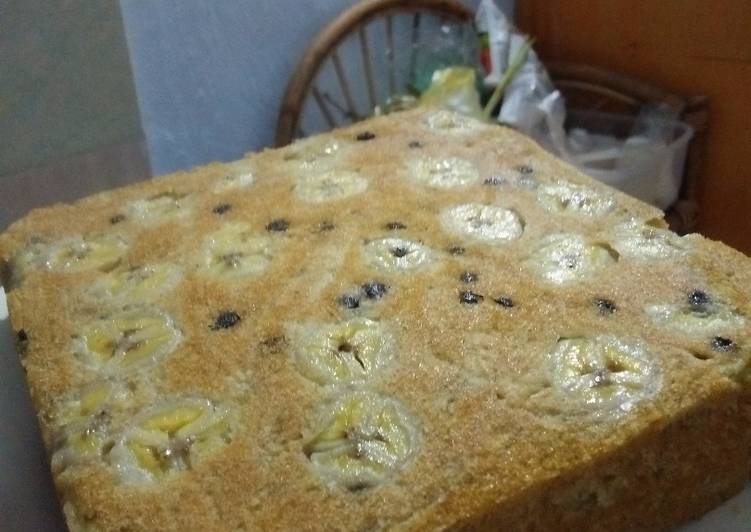 resep Bolu pisang kukus