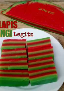 Kue lapis pelangi legitz