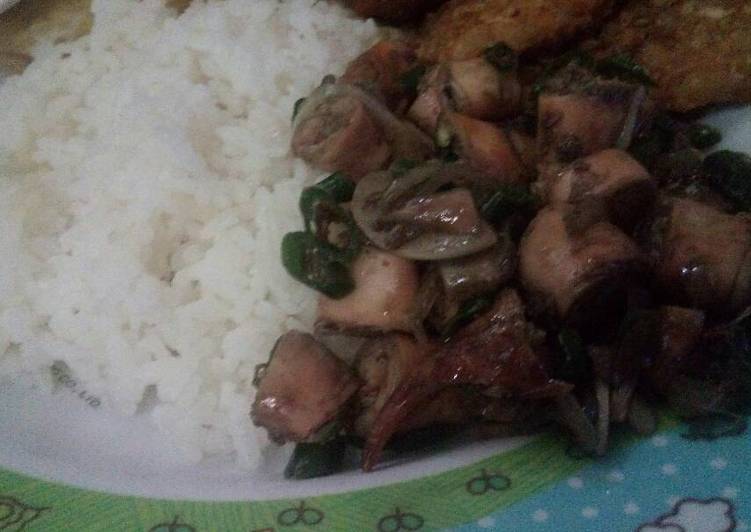 Resep Tumis Cumi Cabe Hijau Kiriman dari Widya Arisanti