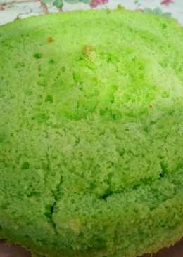 Bolu pandan teflon