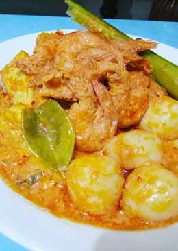 Sambal Udang, Telor, Tahu spesial