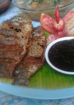 Ikan Mujair Goreng garing & Sambal Cici