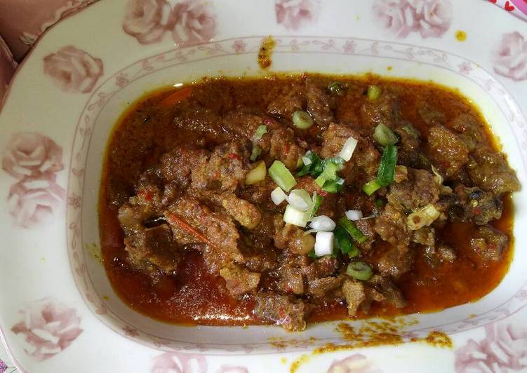 cara membuat Gulai Sapi Pedas ala-ala akyuh