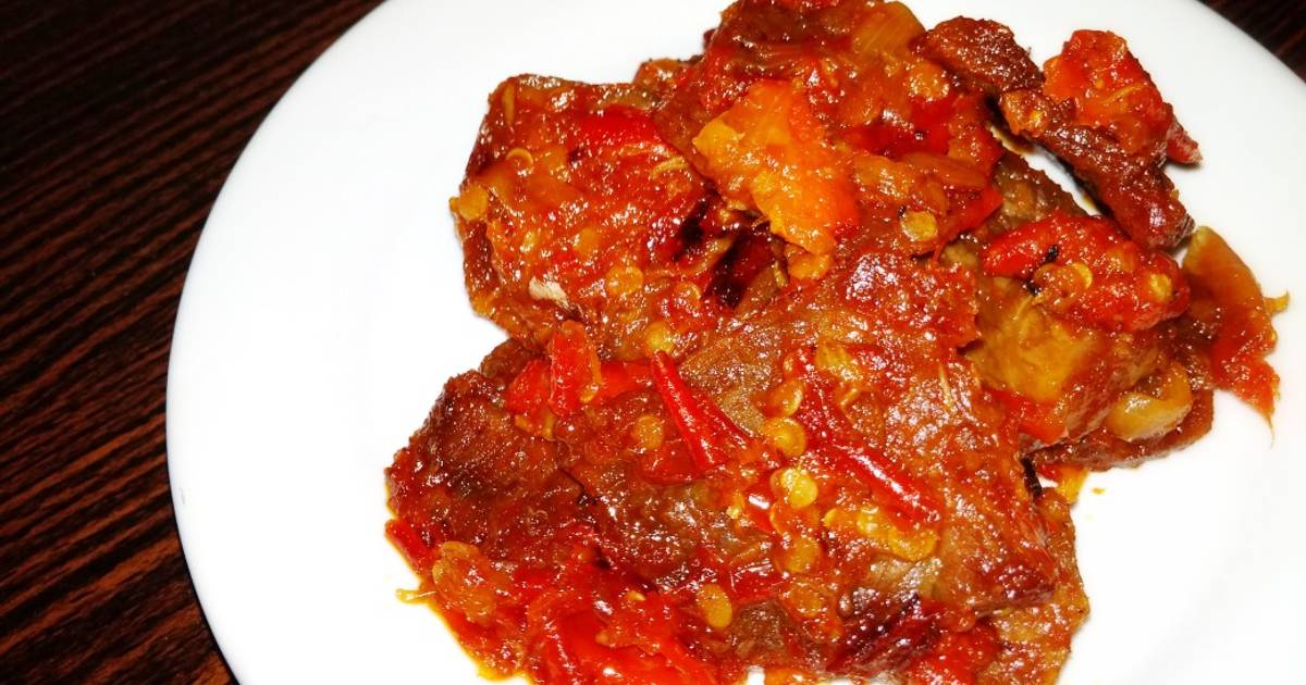 Resep Dendeng Kering Balado Enak Dan Sederhana Cookpad