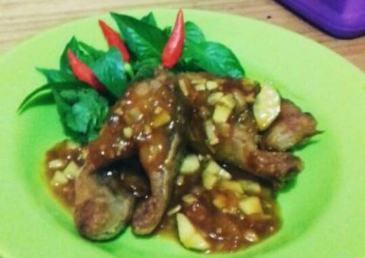 Ikan Patin Saus Tiram F F D B F F  B