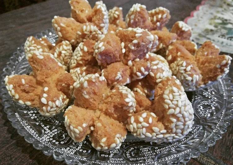 Resep Onde - onde Ketawa Crunchy By Ayyu Mbem