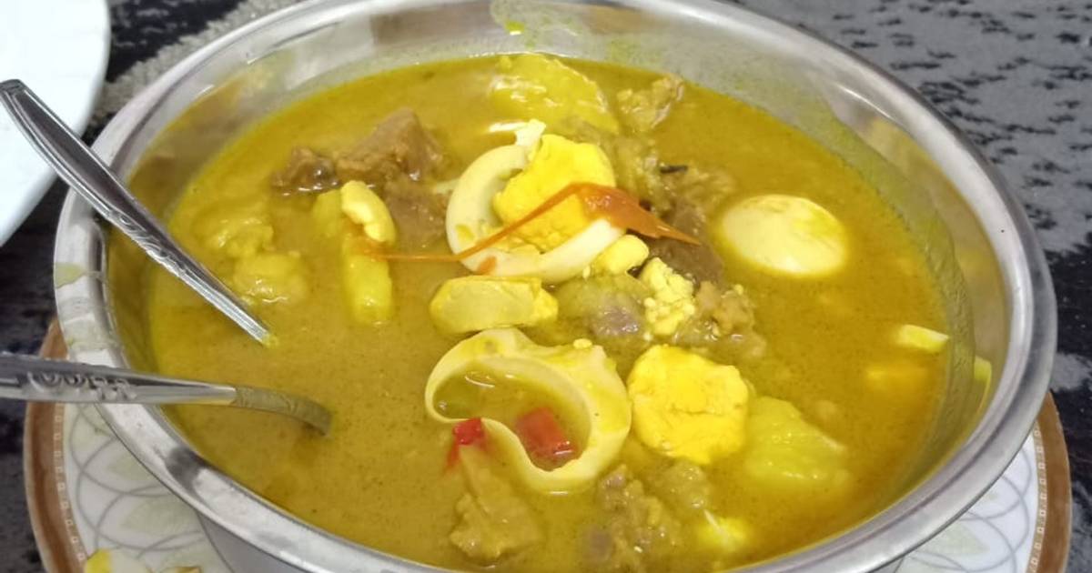 31 resep soto daging bumbu instan enak dan sederhana Cookpad