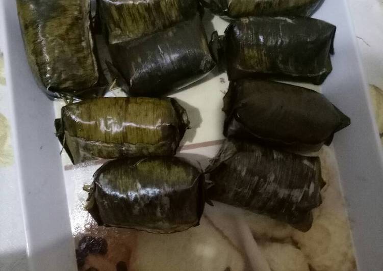 resep masakan Lemper isi daging&wortel,khas madura