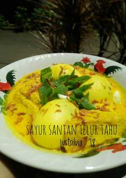 Sayur santan telur tahu