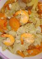 103. Tumis kembang kol with udang