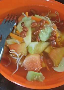 Asinan buah dan sayur super endeeesss