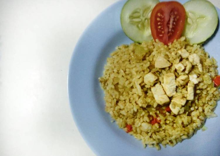 resep masakan Nasi goreng kuah gulai