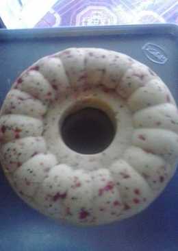 Bolu buah Naga merah