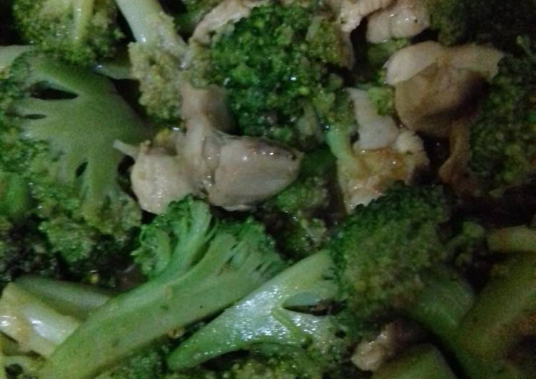 resep makanan Brokoli lada hitam