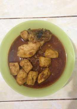 Semur Ayam Tahu (bekal anak)