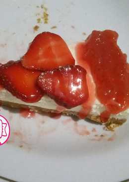 Strawberry Cheese Cake No Baked