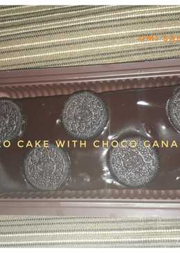 Oreo cake with choco ganache