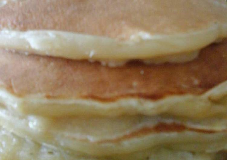 bahan dan cara membuat Pancake pisang lembut