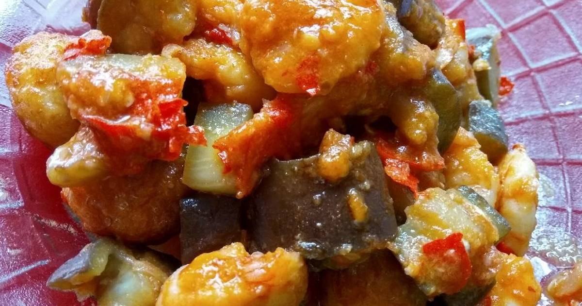  Resep  Sambel terong udang telur  puyuh  oleh Desy Warda 