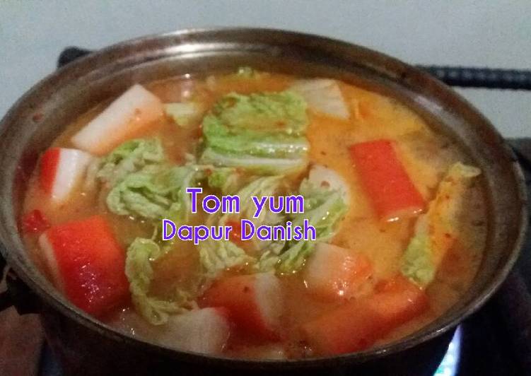 gambar untuk cara membuat Simple tom yum