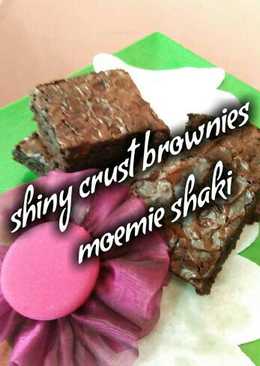 Shiny crust brownies hari ibu