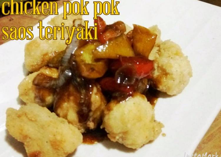 resep makanan Chicken Pok2 Saos Teriyaki