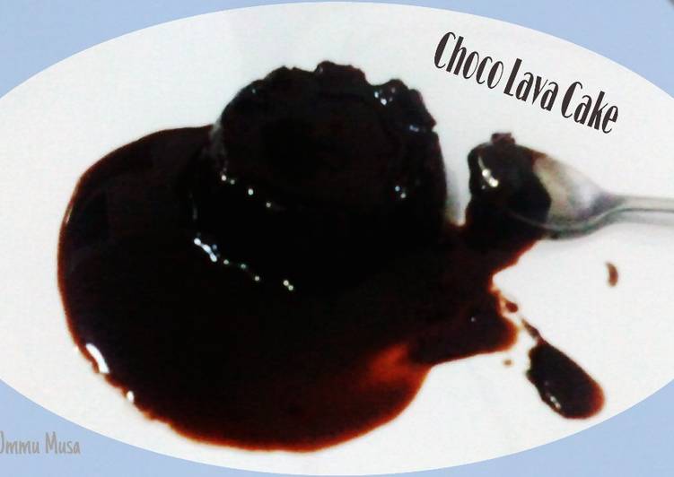 gambar untuk cara membuat Choco Lava Cake | with choco aren