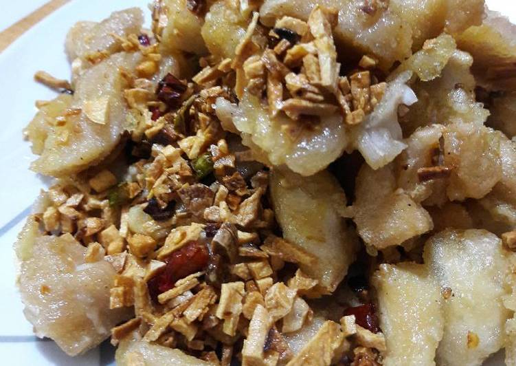 resep lengkap untuk Fillet Ayam crispy tabur bawang cabe garam