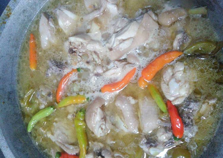 resep masakan Garang Asem Ayam