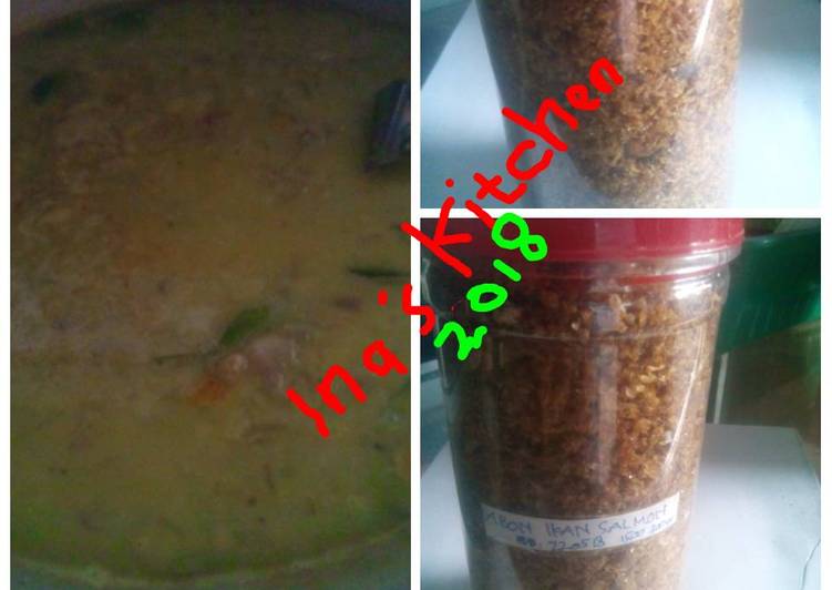 resep Abon ikan Salmon aka sambalingkung