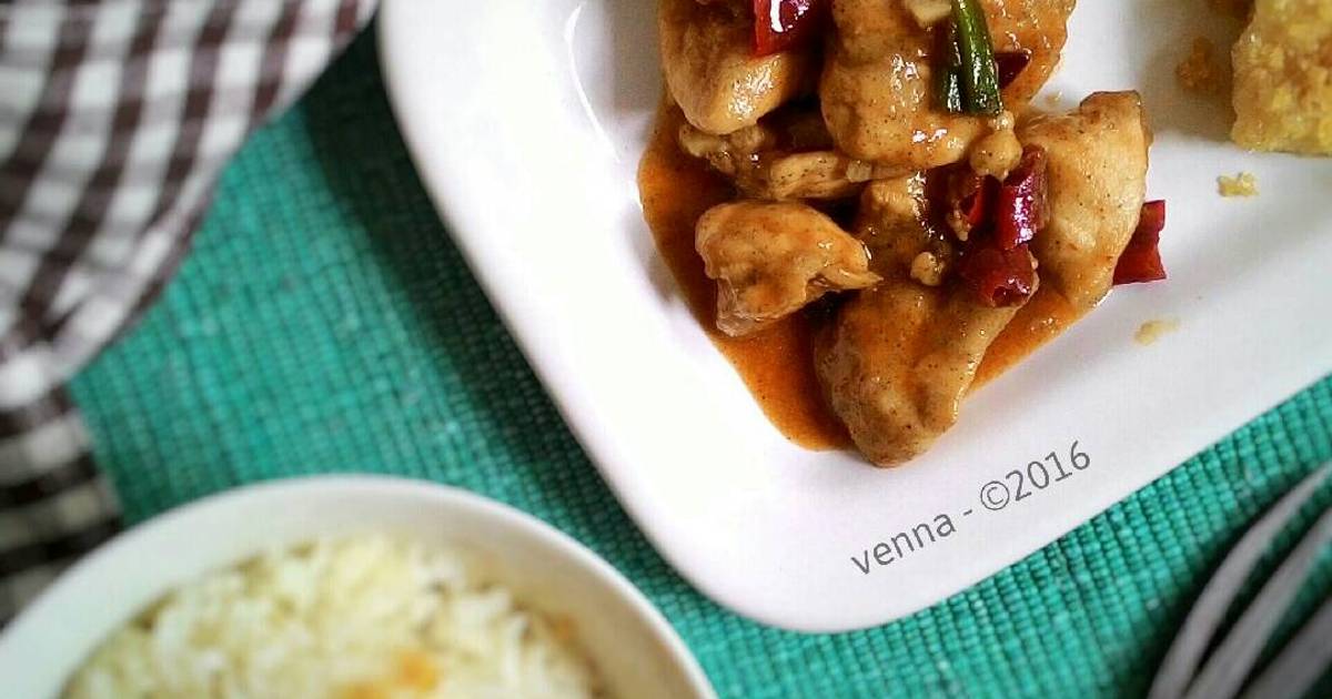 Resep Homestyle Kungpao Chicken ala Venna Budiman