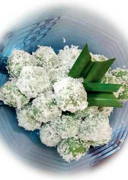 Klepon ketan pandan wangi