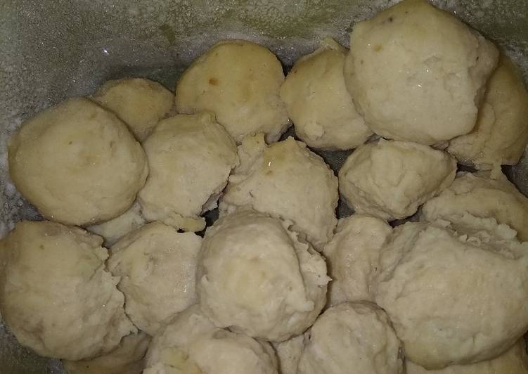 gambar untuk cara membuat Bakso ayam homemade